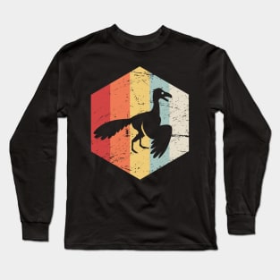 Retro 70s Archaeopteryx Long Sleeve T-Shirt